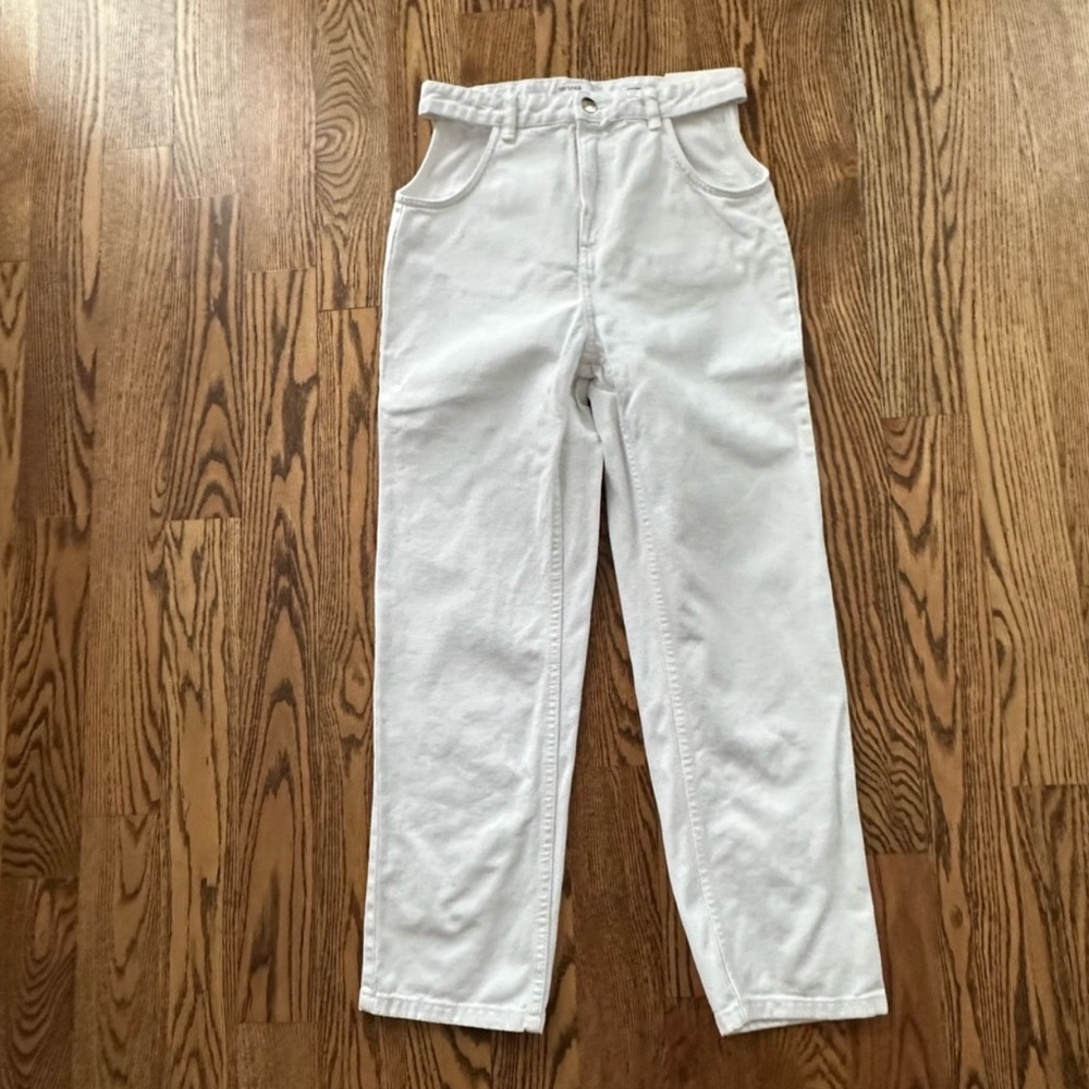 Bershka white pants.